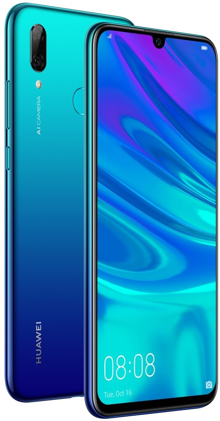 фото Смартфон Huawei P Smart 2019, 32 ГБ, синий