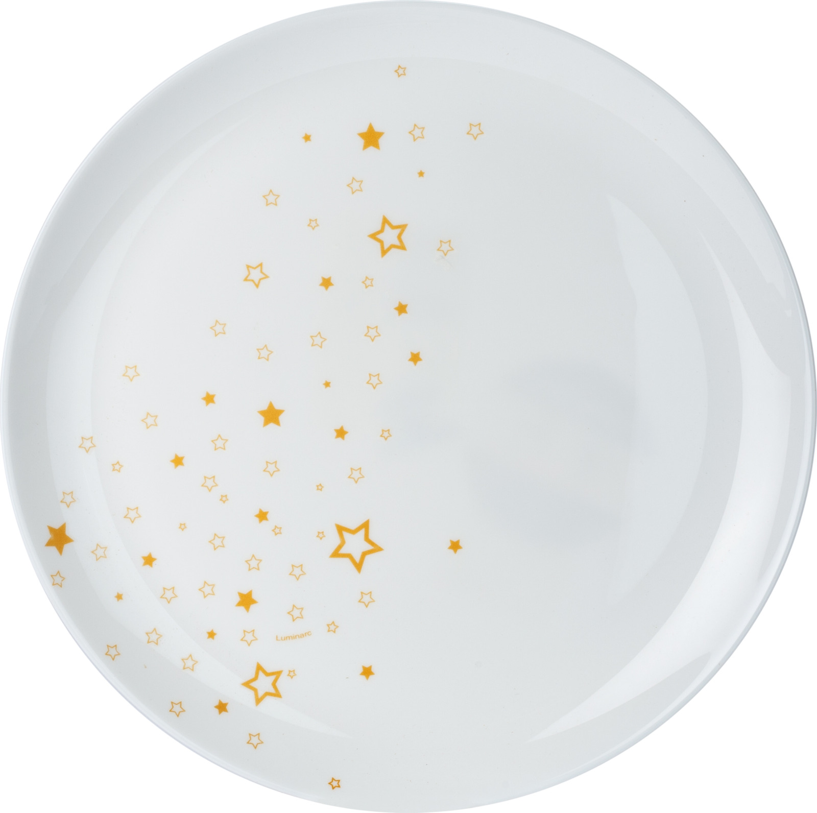 Тарелка Luminarc Старс, P1499, белый, диаметр 27 см