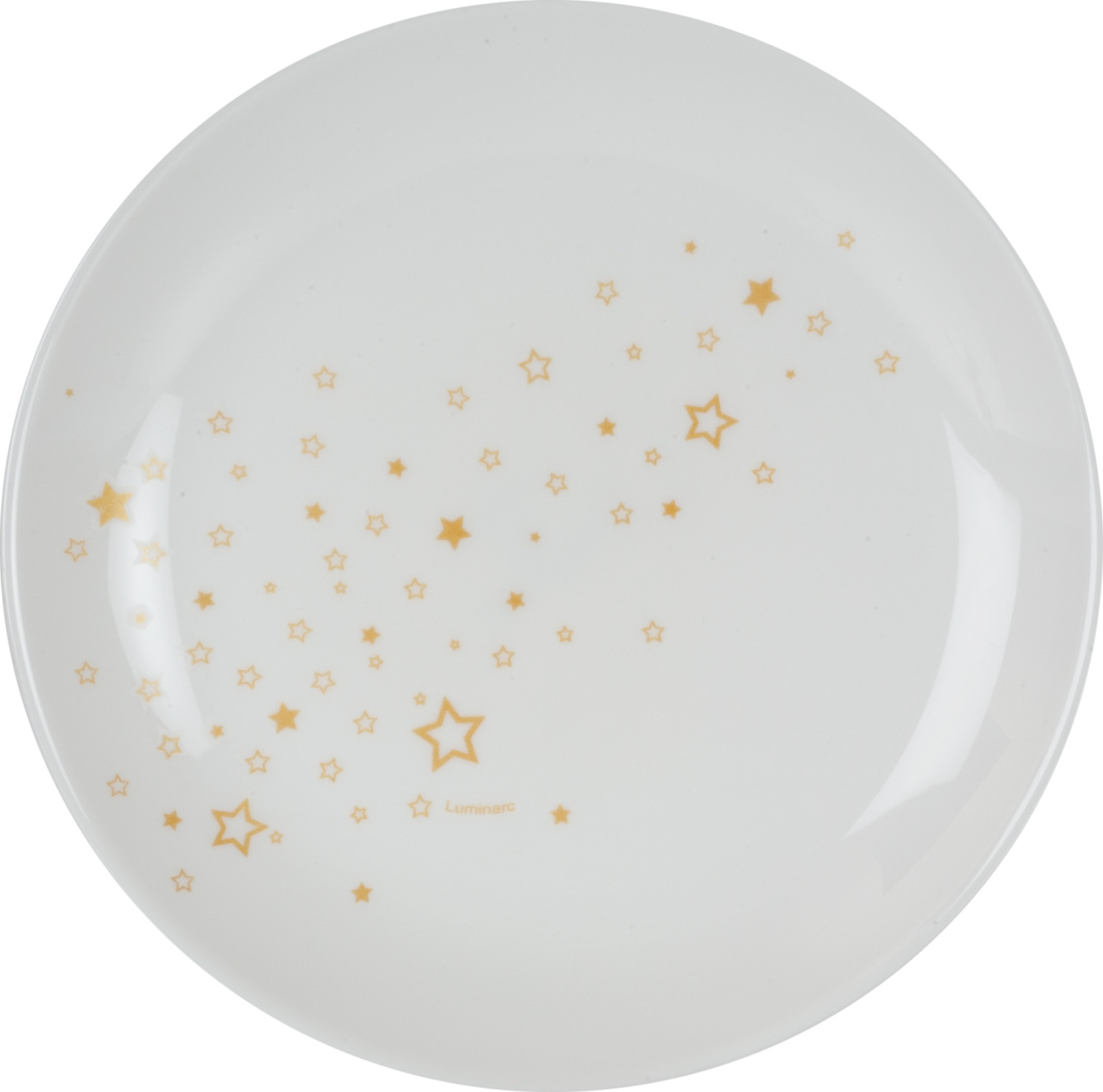 Тарелка десертная Luminarc Старс, P1501, белый, диаметр 20.5 см