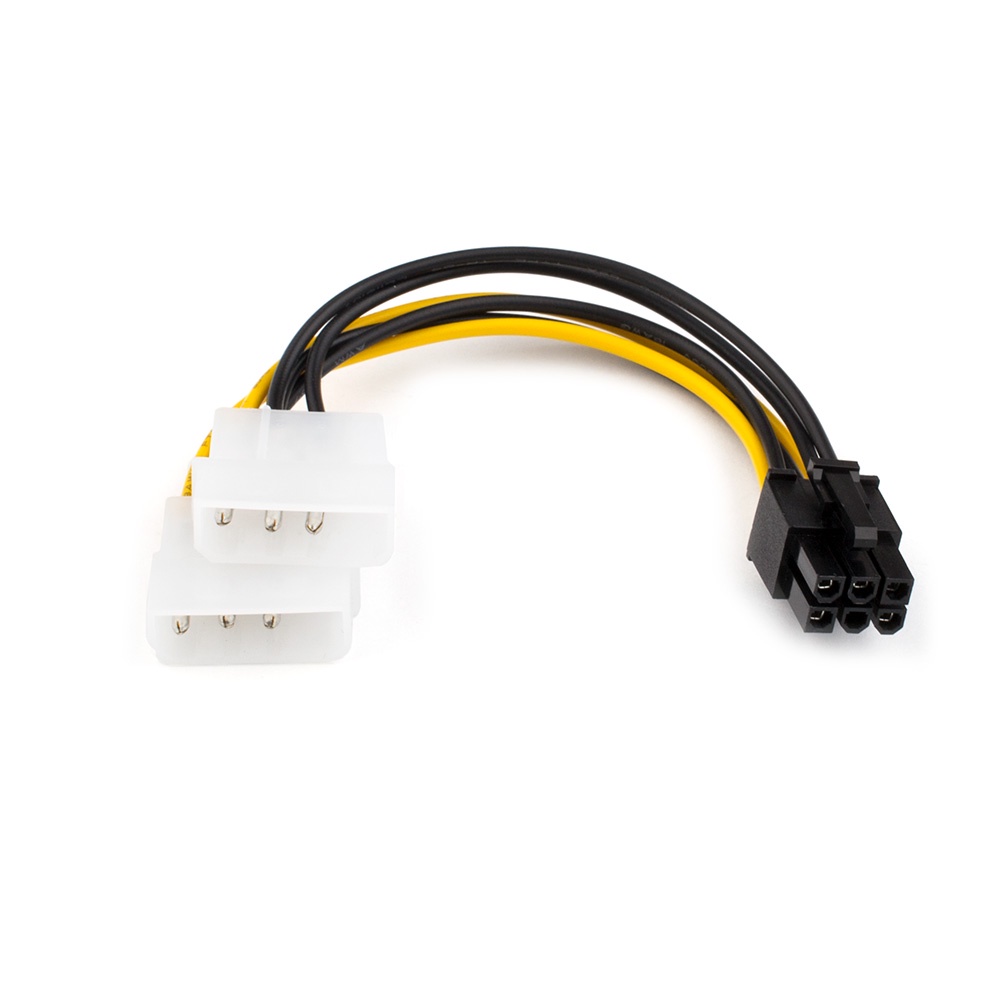 Кабель ATcom питания (Video power) 6 pin to 2 molex, AT6185