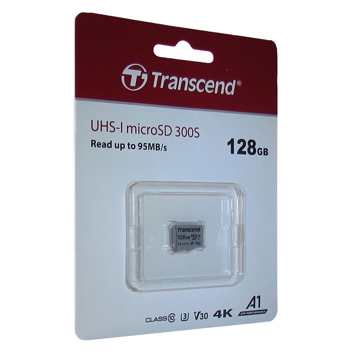 фото Карта памяти Transcend 300S 128GB UHS-I U3, 4К READY