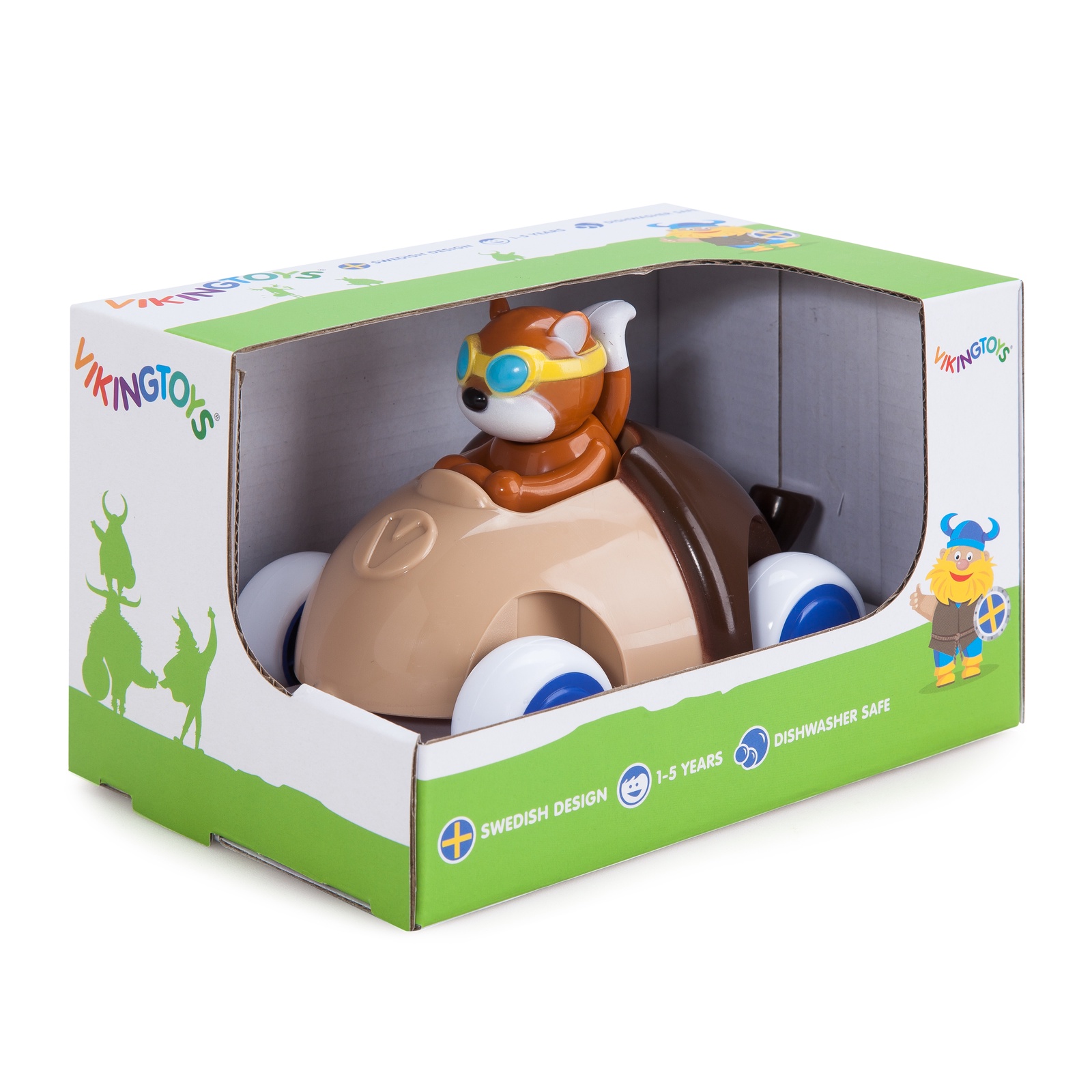 фото Машинка-игрушка Vikingtoys 81366 бежевый Viking toys