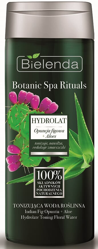 фото Тонизирующая вода Гидролат Опунция Индийская+Алоэ, "BOTANIC SPA RITUALS", 200мл