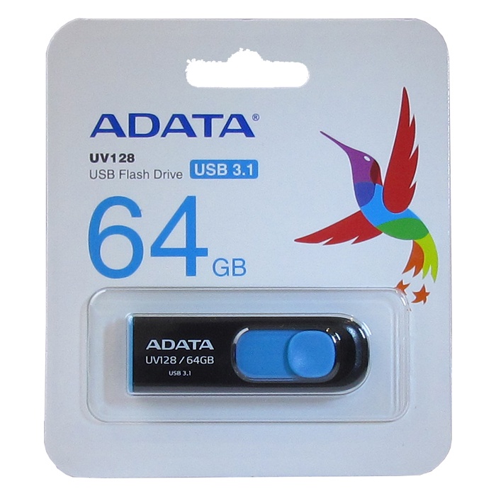 фото USB Флеш-накопитель ADATA UV128 USB 3.1 64GB