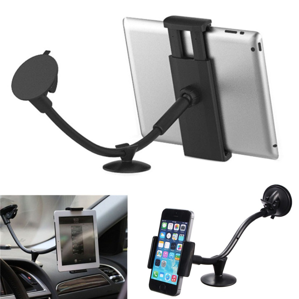 фото Длинный автомобильный держатель для планшетов Car Tablet Holder XQD-L3 на лобовое стекло