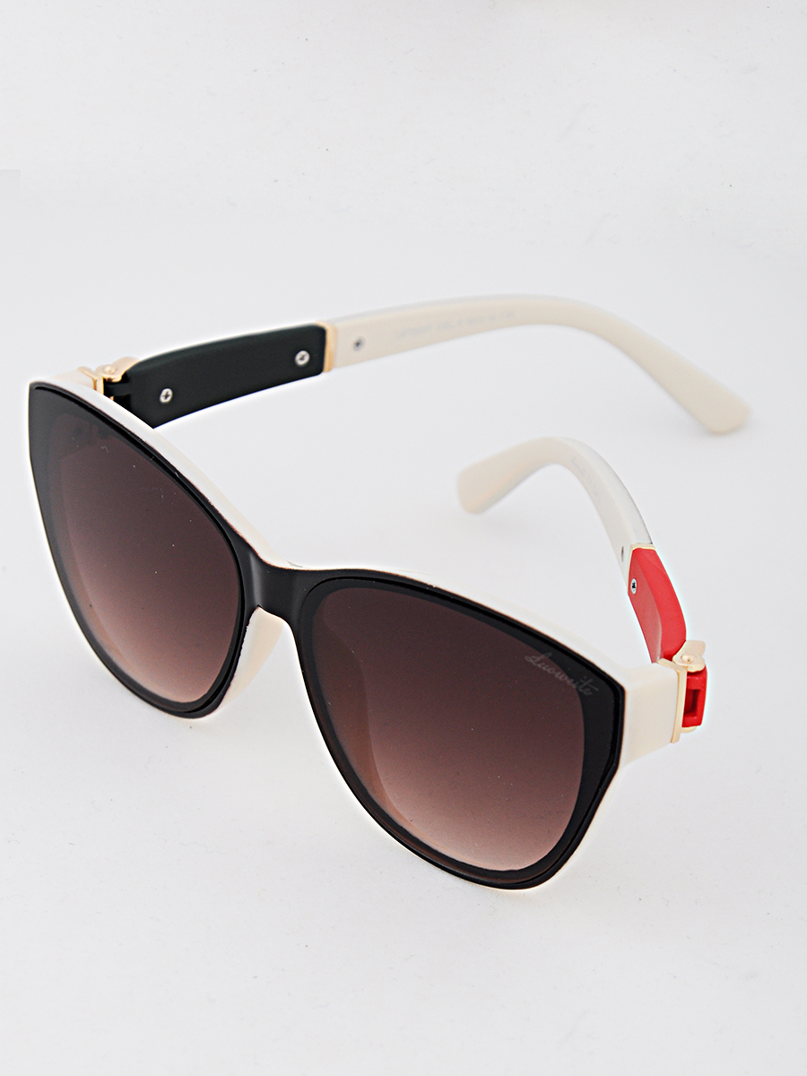 фото Очки солнцезащитные Luoweite Солнцезащитные очки, коричневый, бежевый