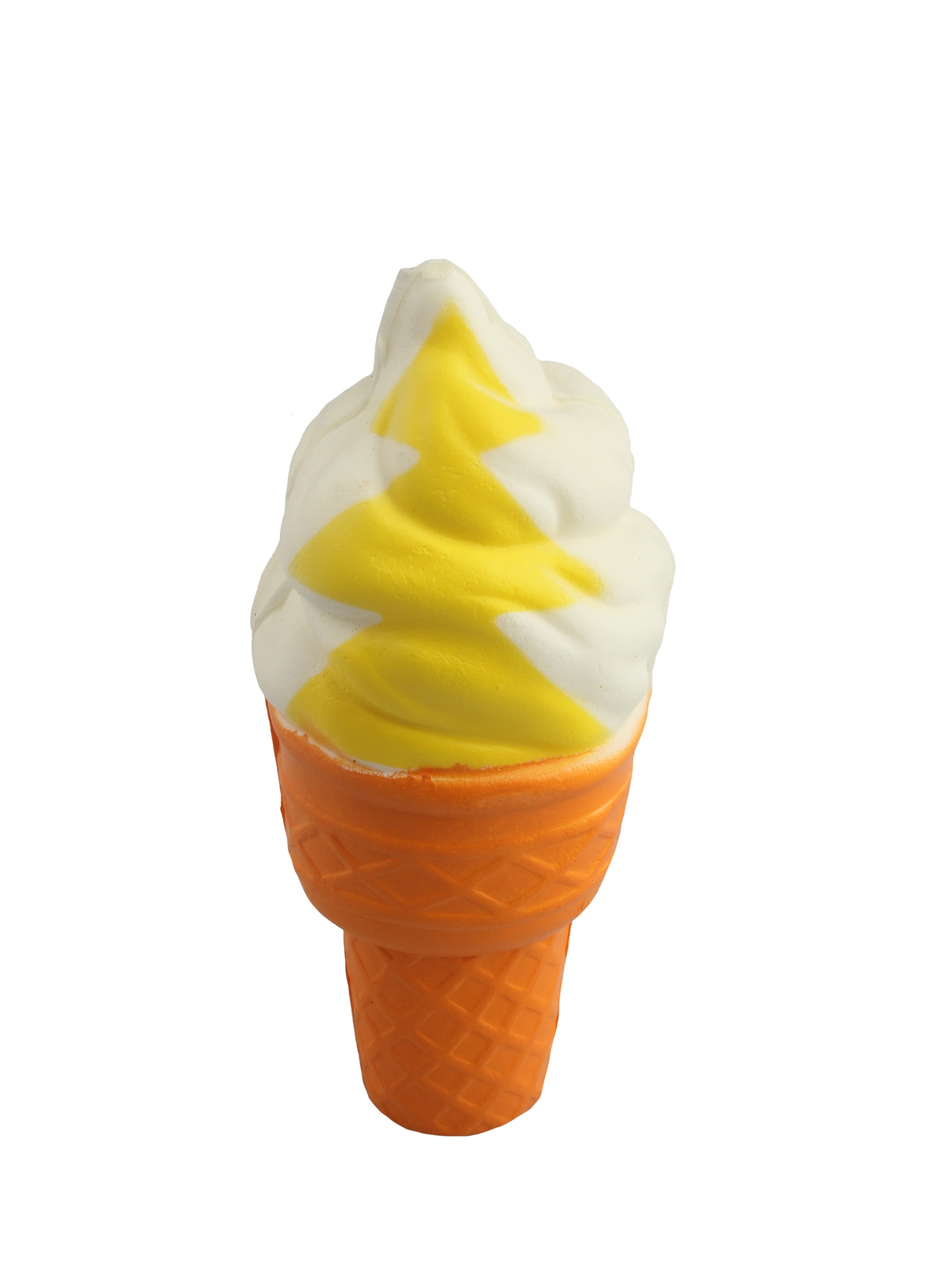фото Игрушка антистресс TipTop Мороженное с полоской белый, желтый