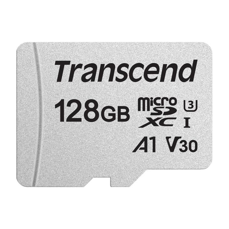 фото Карта памяти Transcend MicroSD 128GB 300S UHS-I U1 + SD адаптер