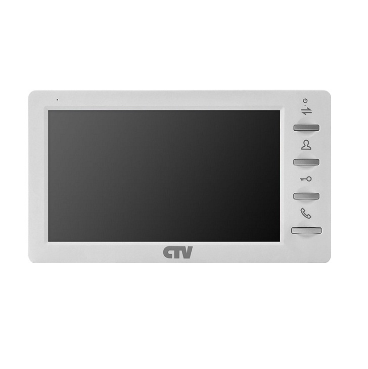 фото Видеодомофон CTV Монитор видеодомофона CTV-M1701MD W, цвет белый, белый