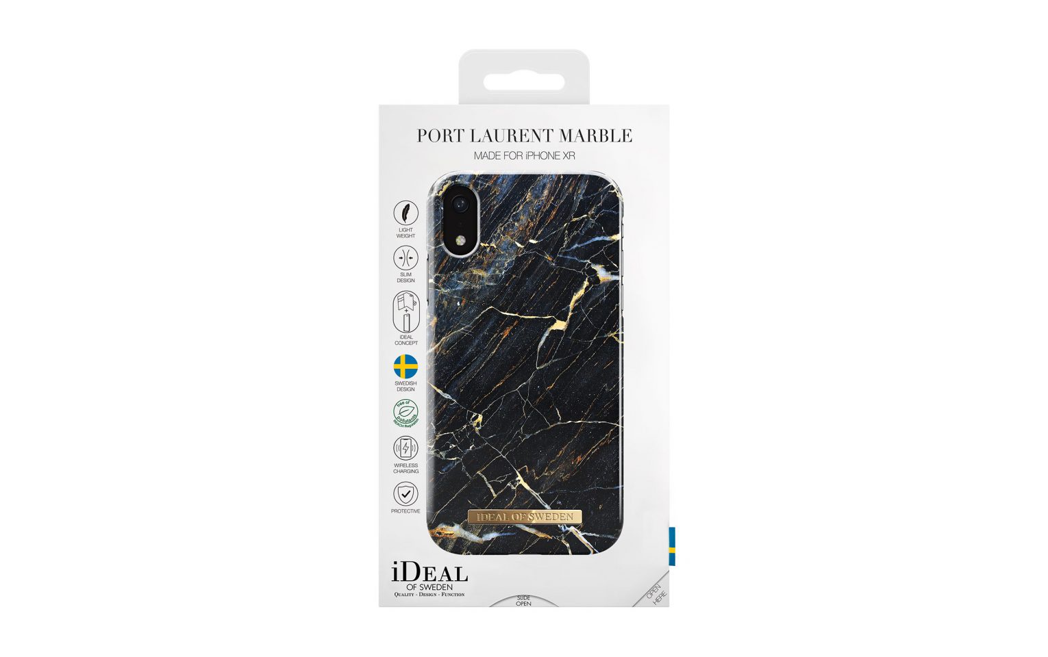 фото Чехол для сотового телефона iDeal Клип-кейс для iPhone XR Port Laurent Marble