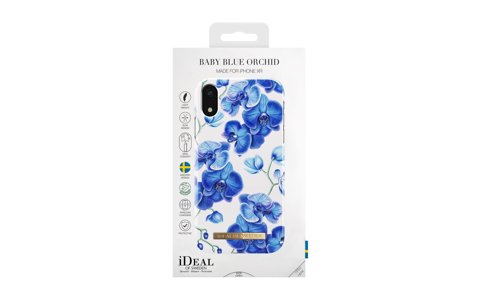 фото Чехол для сотового телефона iDeal Клип-кейс для iPhone XR Baby Blue Orchid