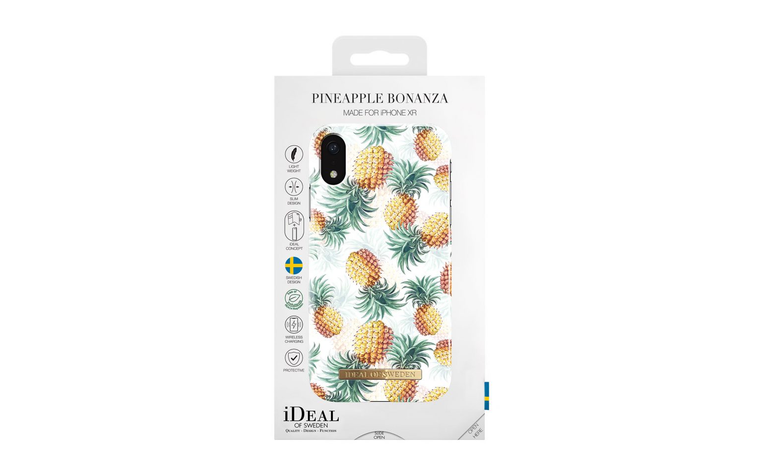 фото Чехол для сотового телефона iDeal Клип-кейс для iPhone XR Pineapple Bonanza