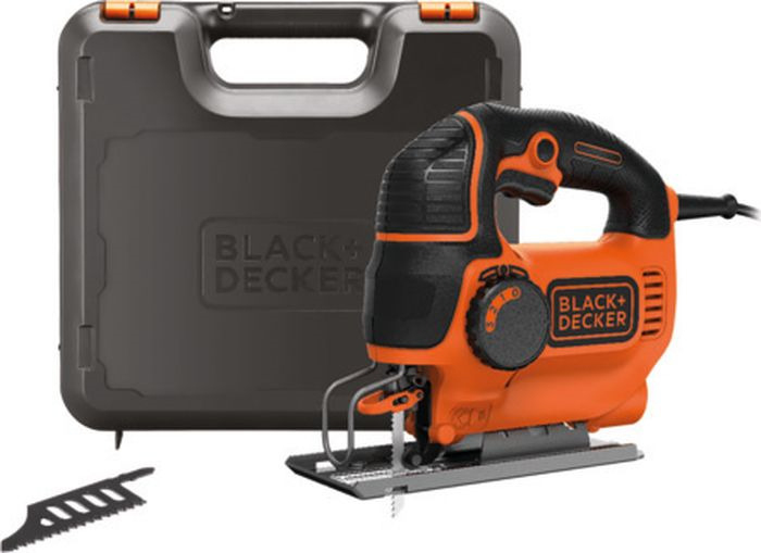 фото Электролобзик Black & Decker KS901PEK, оранжевый, черный Black+decker