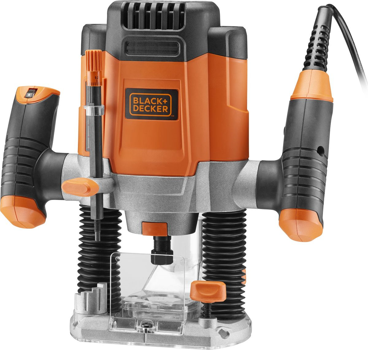 фото Фрезерная машина Black & Decker KW1200E, оранжевый, черный Black+decker