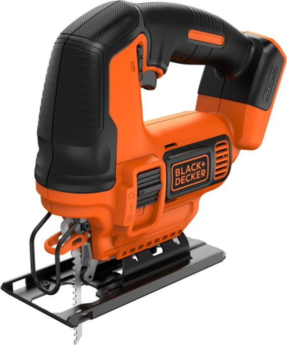 фото Электролобзик Black & Decker BDCJS18N, без аккумулятора, оранжевый, черный Black+decker