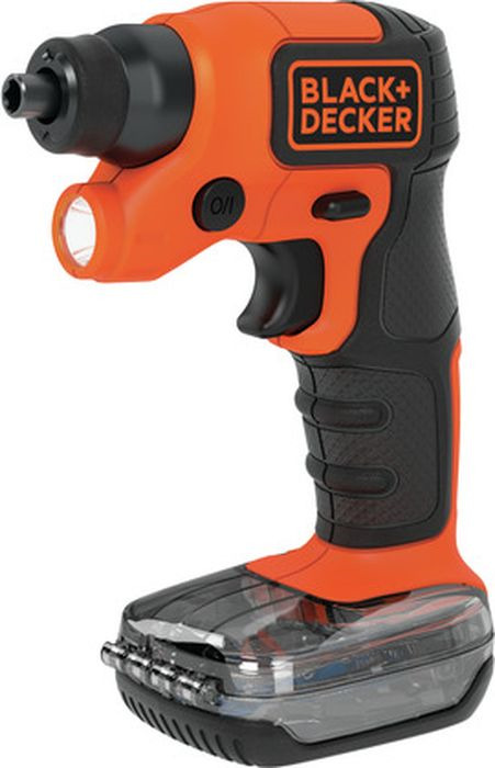 фото Отвертка аккумуляторная Black & Decker BDCSFS30C, с контейнером Black+decker