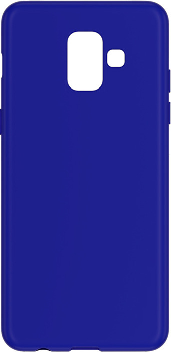 фото Чехол AnyCase для Samsung Galaxy A6, матовый, синий