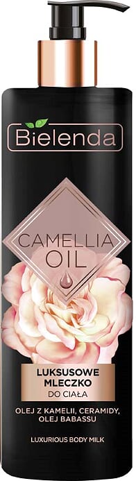 фото Эксклюзивное молочко для тела, CAMELLIA OIL, 400мл Bielenda