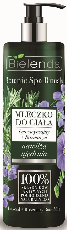 фото Молочко для тела Лен+Розмарин, "BOTANIC SPA RITUALS", 400мл Bielenda