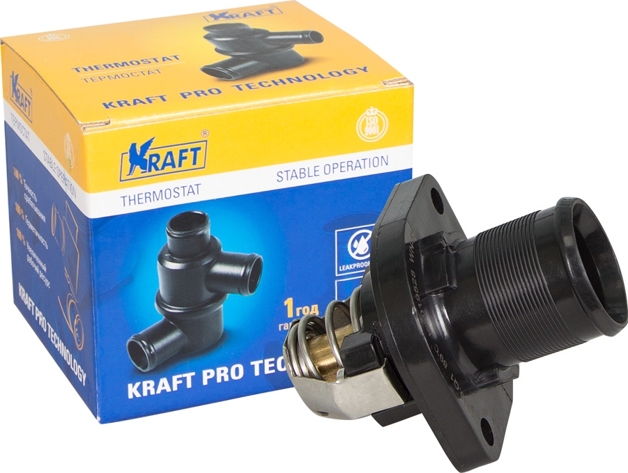 фото Термостат Kraft, для Peugeot/Citroen 206 (00-)/307 (00-)/C4 (04-) 1.6i (89C)