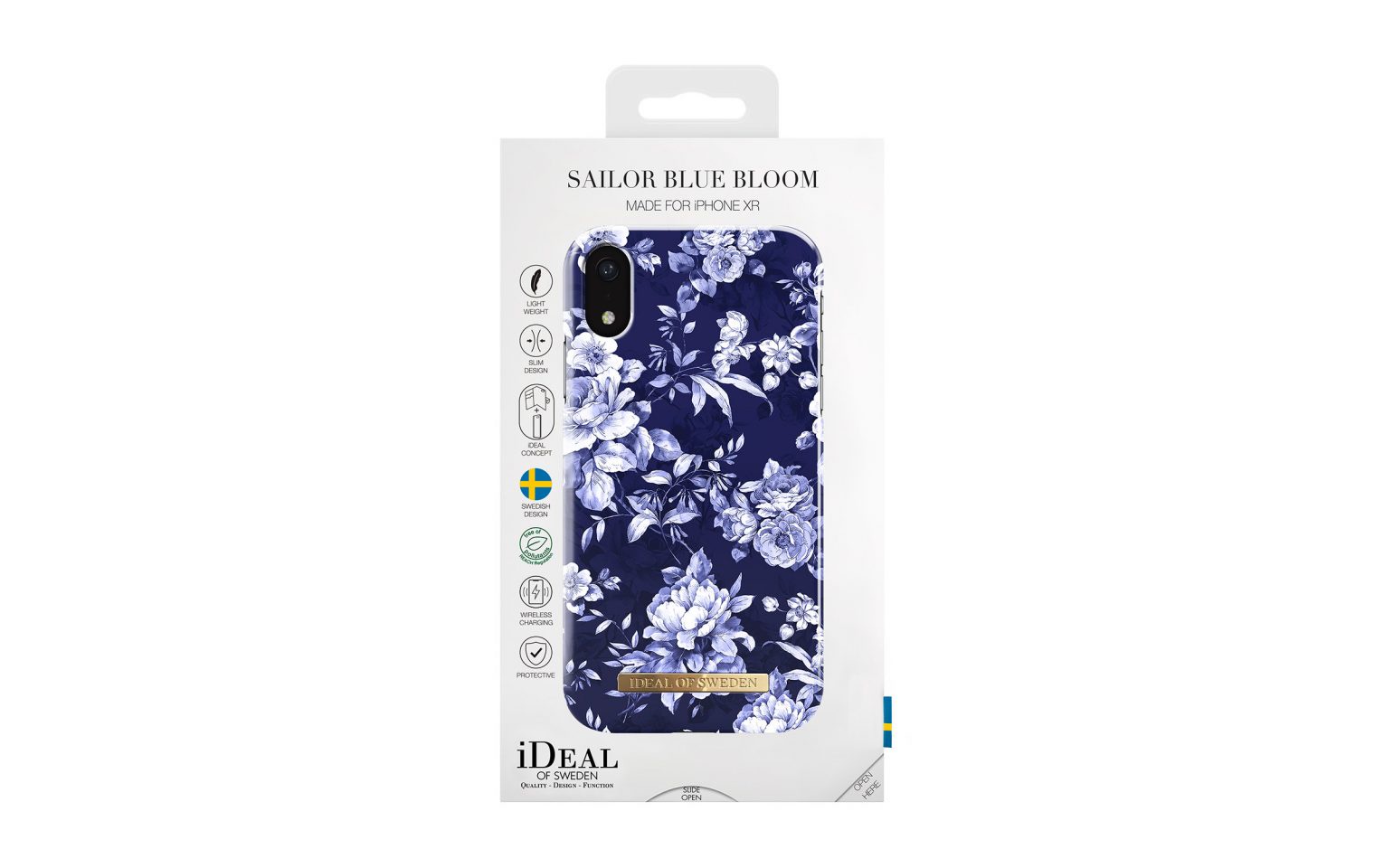 фото Чехол для сотового телефона iDeal Клип-кейс для iPhone XR Sailor Blue Bloom