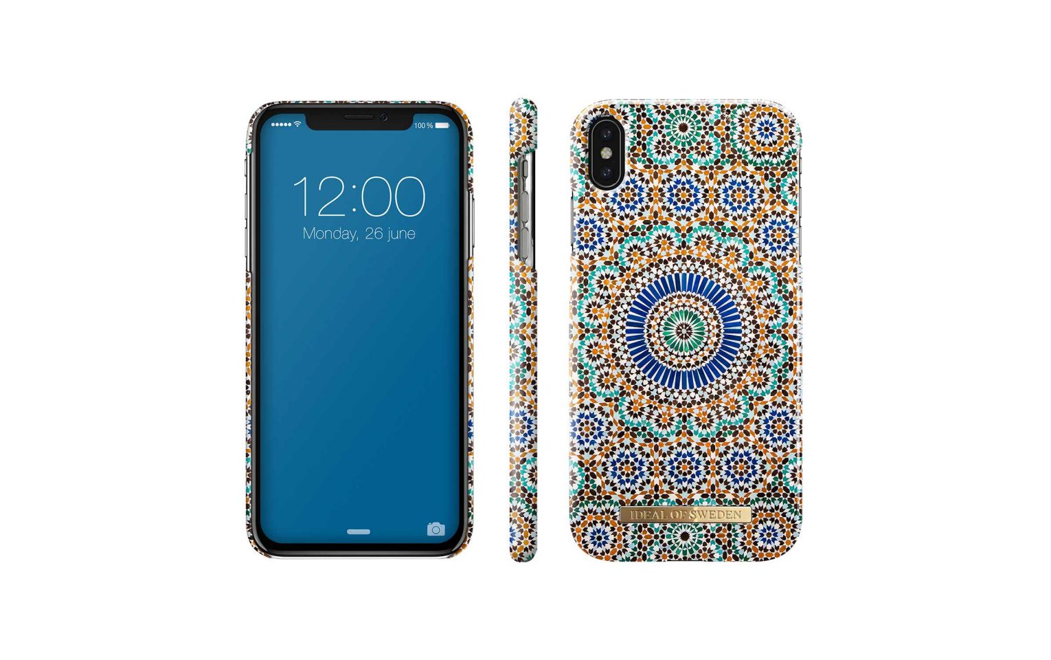 фото Чехол для сотового телефона iDeal Клип-кейс для iPhone Xs Max Moroccan Zellige