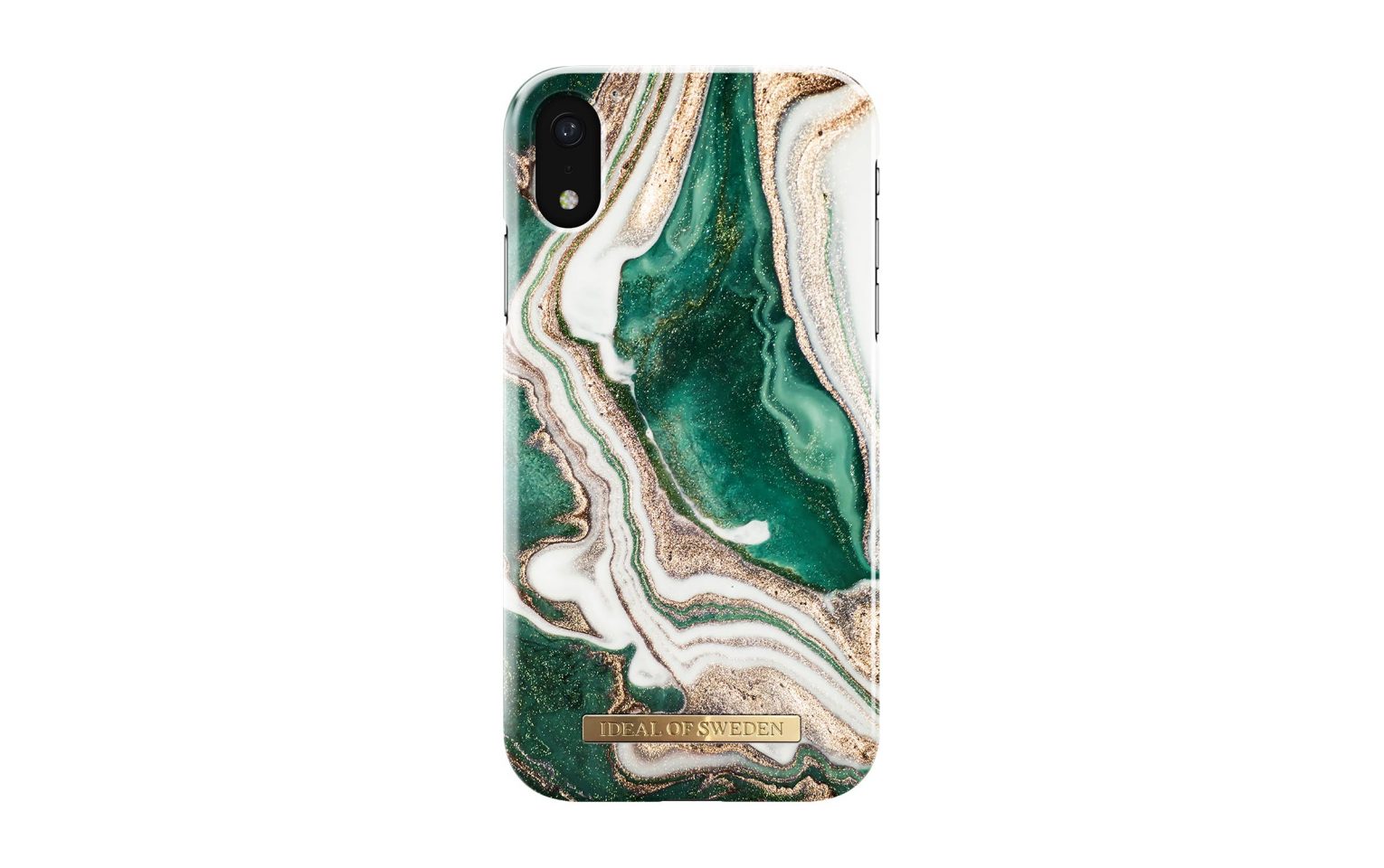 фото Чехол для сотового телефона iDeal Клип-кейс для iPhone XR Golden Jade Marble