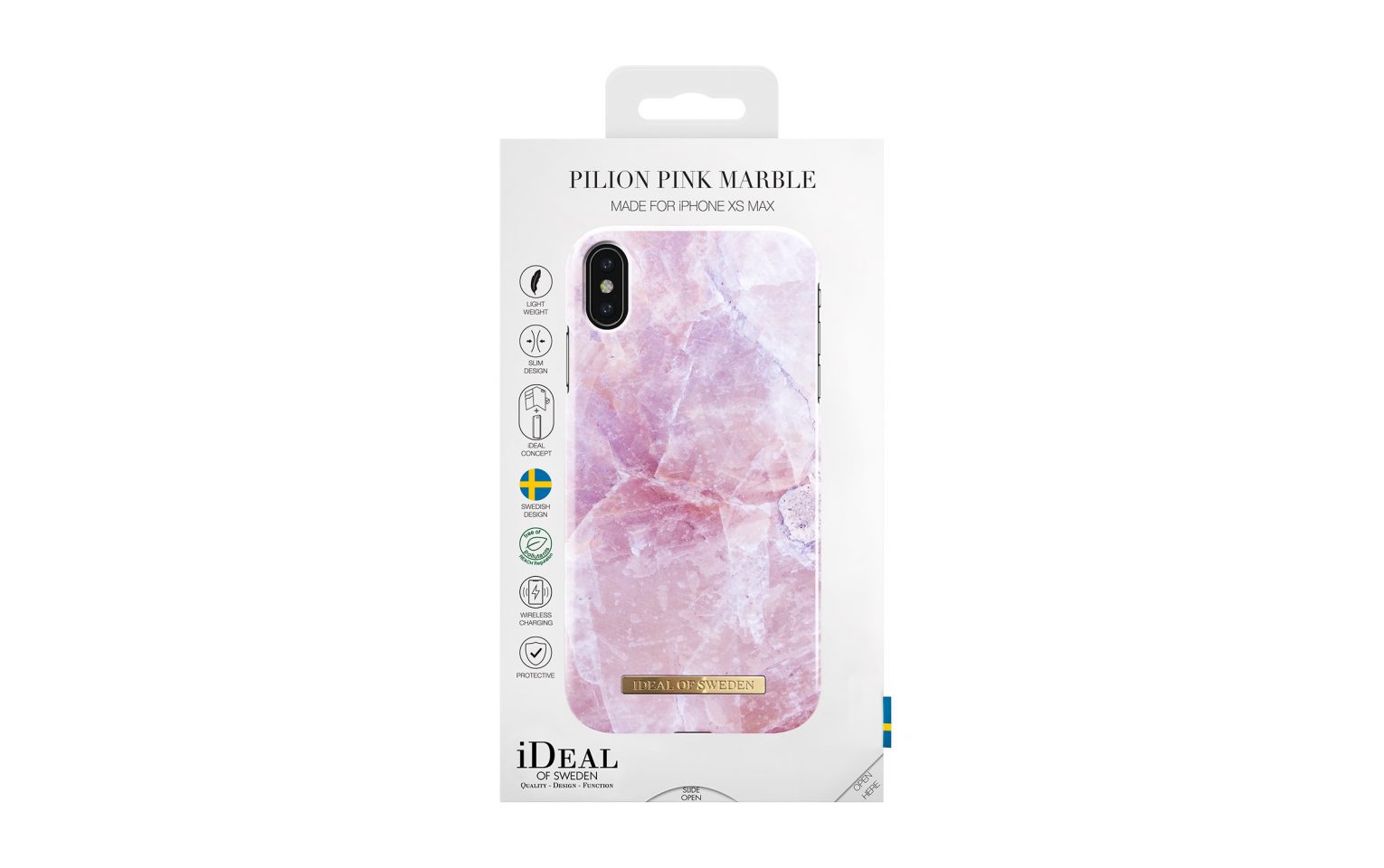 фото Чехол для сотового телефона iDeal Клип-кейс для iPhone Xs Max Pilion Pink Marble