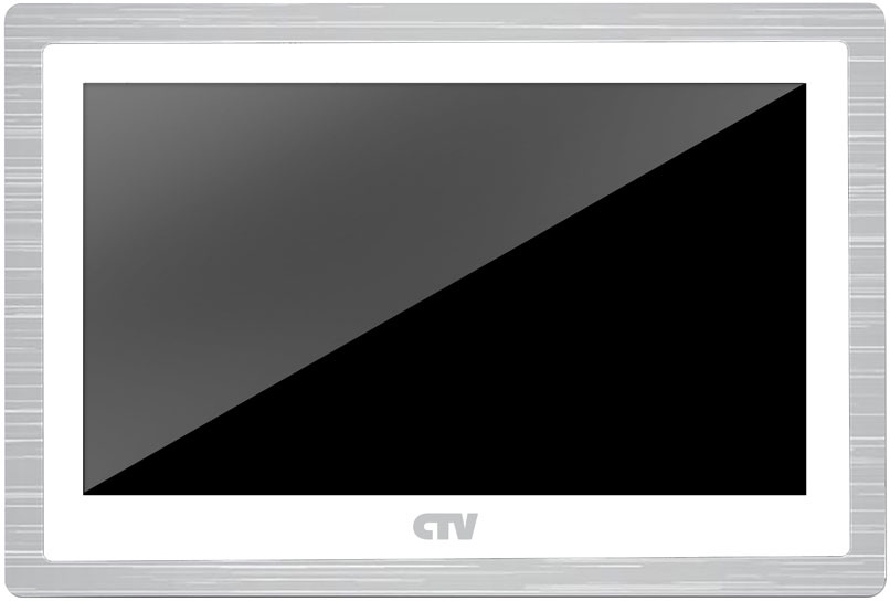 фото Видеодомофон CTV Монитор видеодомофона CTV-M4103AHD W, цвет белый, белый