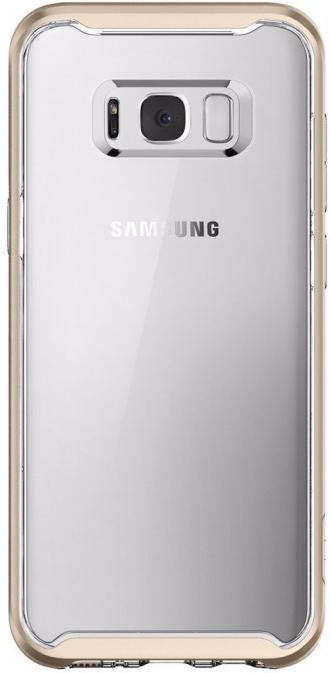 фото Чехол для сотового телефона SGP Neo Hybrid Crystal (565CS21603) для Samsung Galaxy S8, золотой