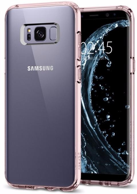 фото Чехол для сотового телефона SGP Ultra Hybrid (565CS21632) для Samsung Galaxy S8, розовый