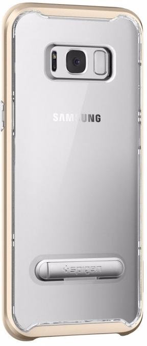 фото Чехол для сотового телефона SGP Crystal Hybrid (571CS21127) для Samsung Galaxy S8 Plus, золотой