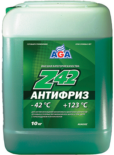 Антифриз aga z65 характеристики