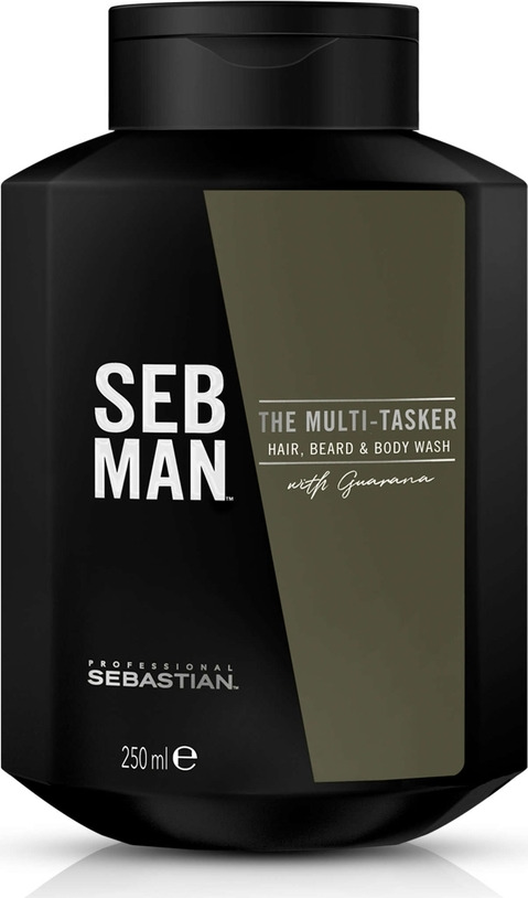 фото Шампунь для ухода за волосами Seb Man The Multitasker 3 в 1, 250 мл