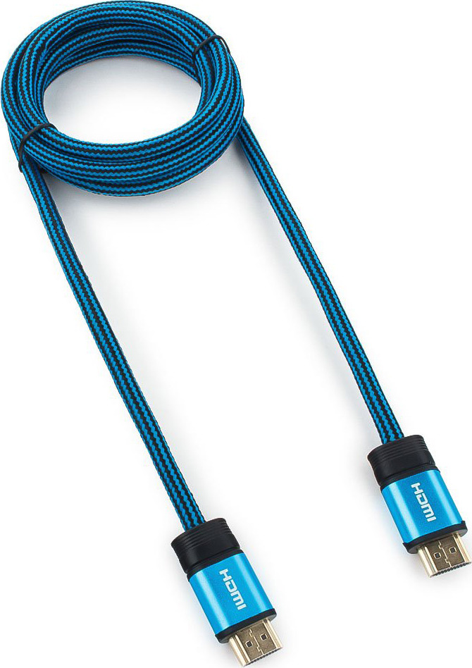 фото Кабель Cablexpert Gold HDMI, 1,8 м, CC-G-HDMI01-1.8M, синий