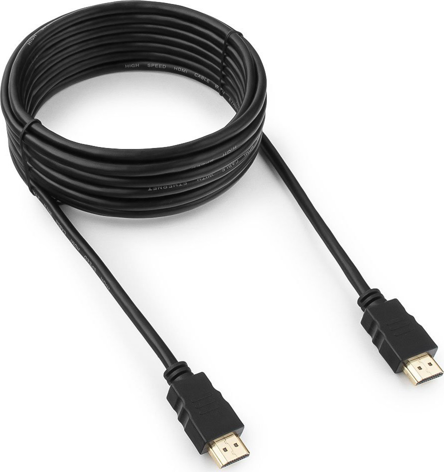 фото Кабель Cablexpert Гарнизон HDMI, 5 м, GCC-HDMI-5M, черный