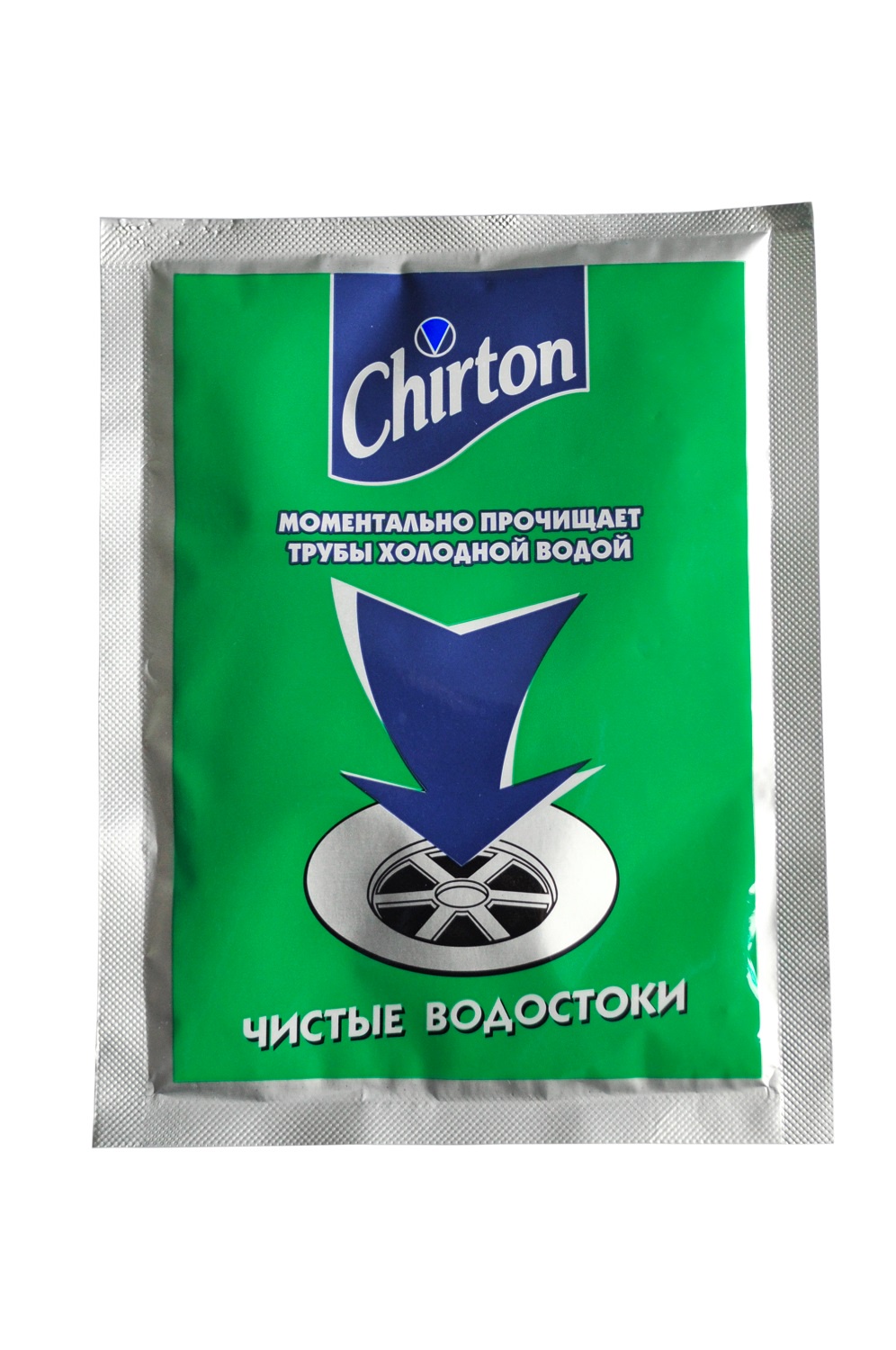 фото Средство для ванной и туалета Chirton холодная вода, зеленый, 0.06