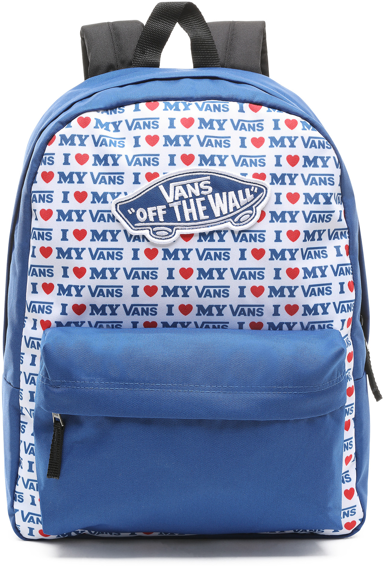 Рюкзак женский Vans Wm Realm Backpack, VA3UI6UWF, синий, белый, 22 л