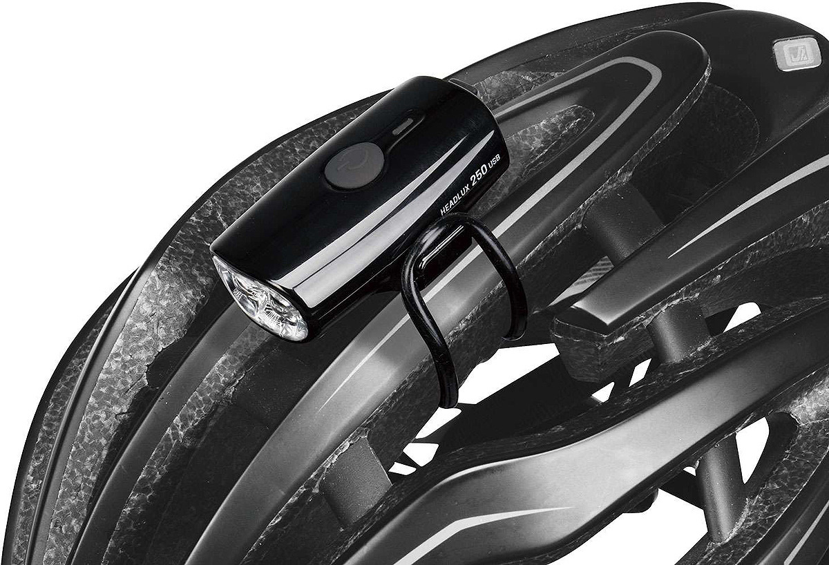 фото Велосипедная фара передняя Topeak Headlux 250 USB, TMS088B, черный