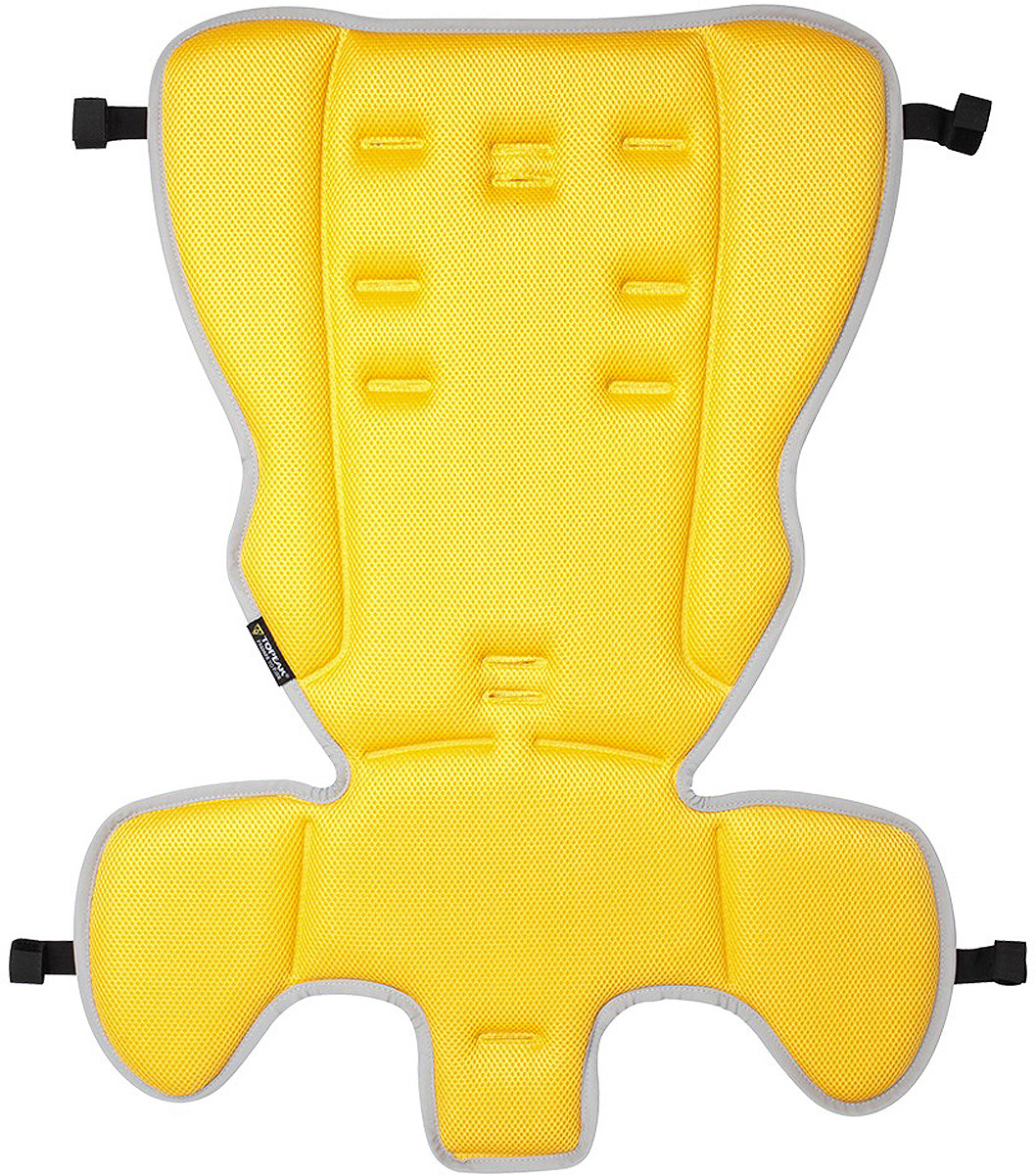 фото Велокресло детское Topeak Babyseat II W/29", с багажником, TCS2207, желтый