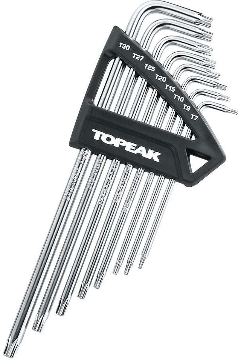 фото Набор ключей Topeak Torx Wrench Set, TPS-SP05, черный, 8 предметов