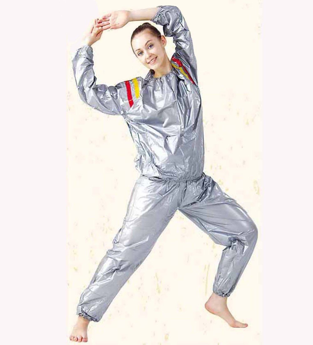 фото Костюм-сауна MARKETHOT Термический спортивный костюм -сауна, серый