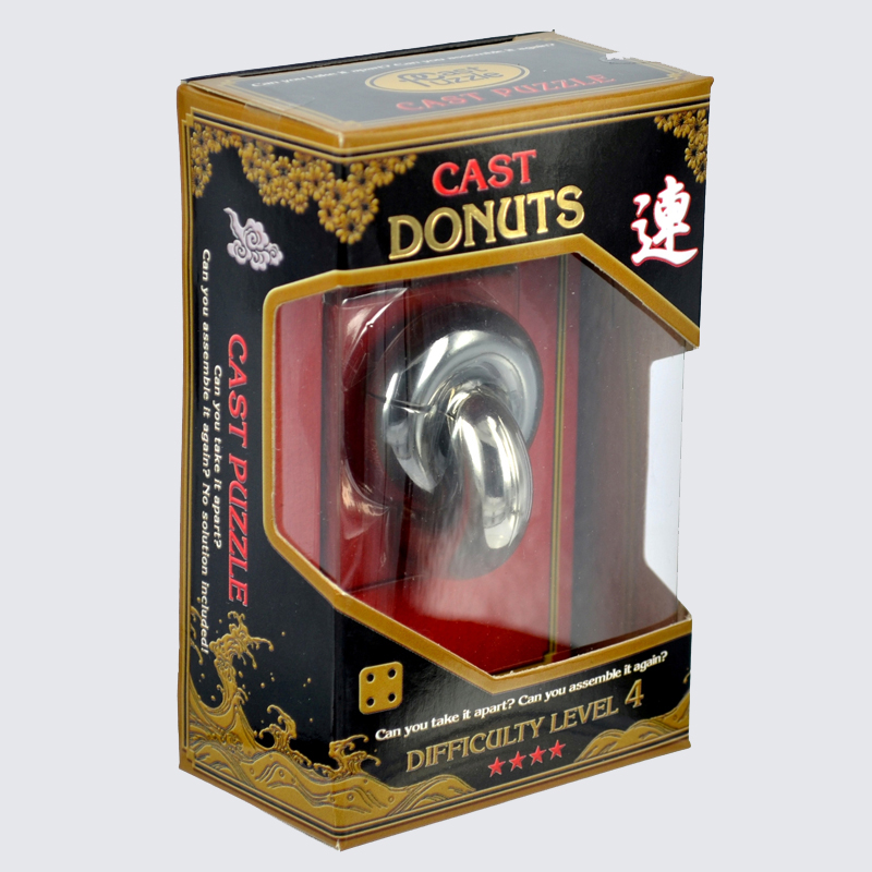 фото Головоломка Hanayama (Япония) Пончик****/ Cast Puzzle Donuts****