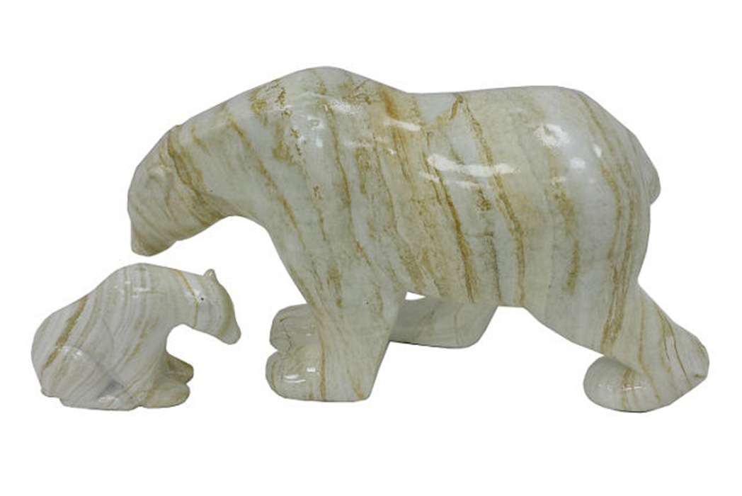 фото Декоративная фигурка Proffi Home "Медведь", из искусственного камня, цвет: светло-бежевый. PH6138