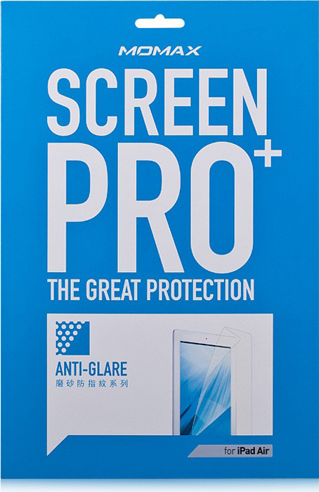 фото Защитная пленка односторонняя Momax Anti-Glare HD для Apple iPad Air, матовая