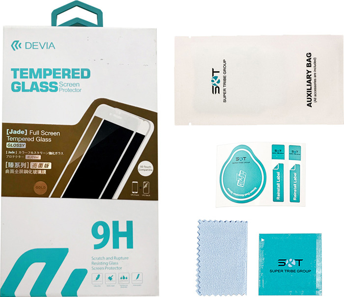 фото Защитное стекло Devia Jade Full Screen Tempered Glass Glossy для Apple iPhone 6/6S, глянцевое