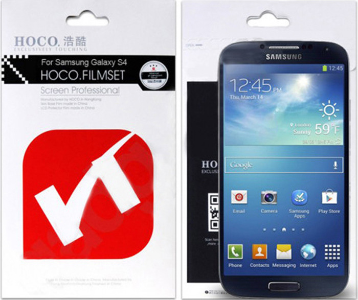 фото Защитная пленка Hoco для Samsung Galaxy Note 4 HD Clear, глянцевая