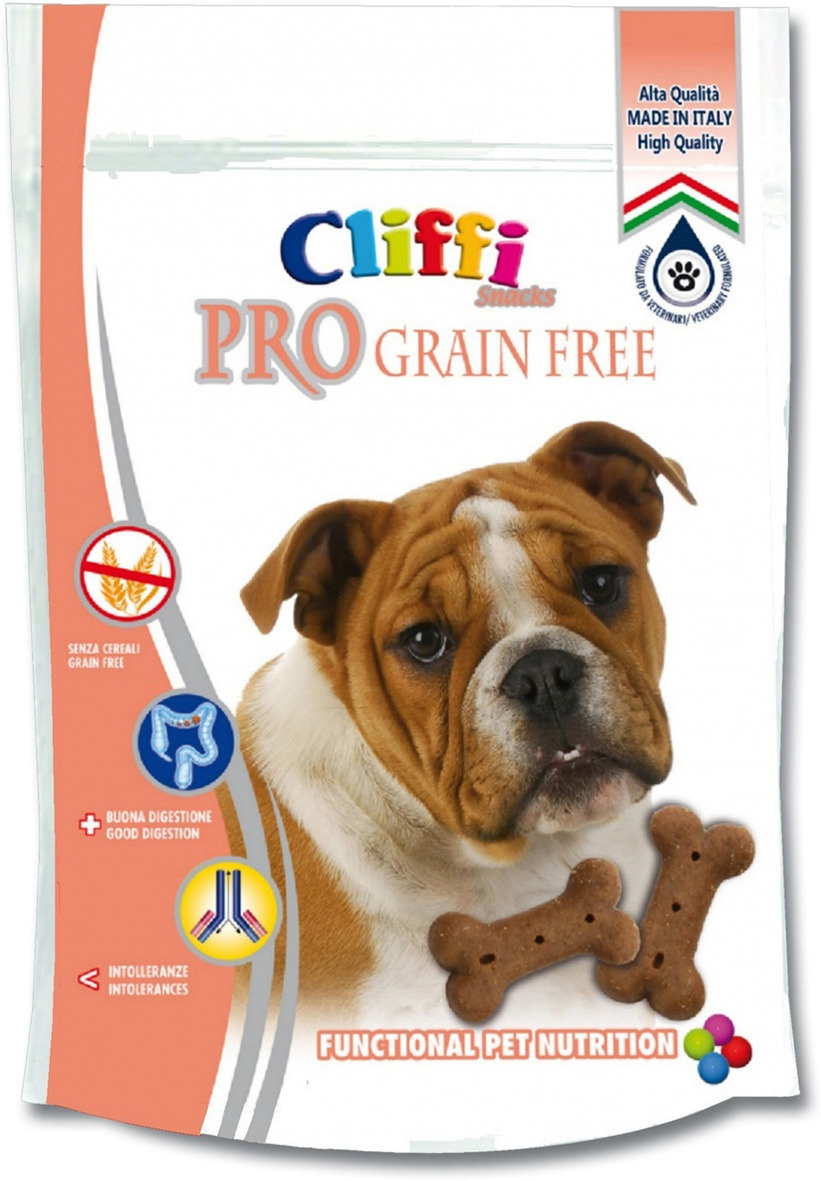 Лакомство Cliffi Pro Grain Free Беззерновые, для собак, 100 г