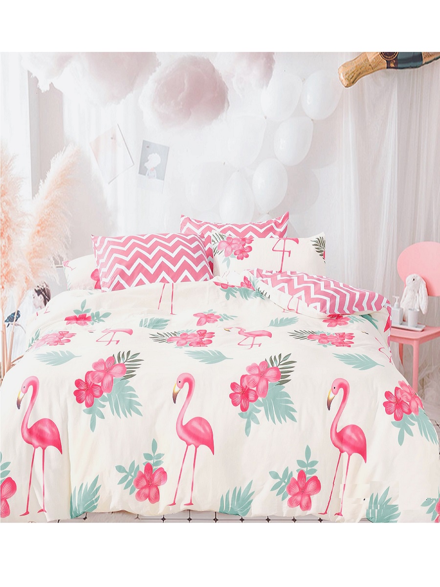 фото Комплект постельного белья Jardin 3820_flamingo-1