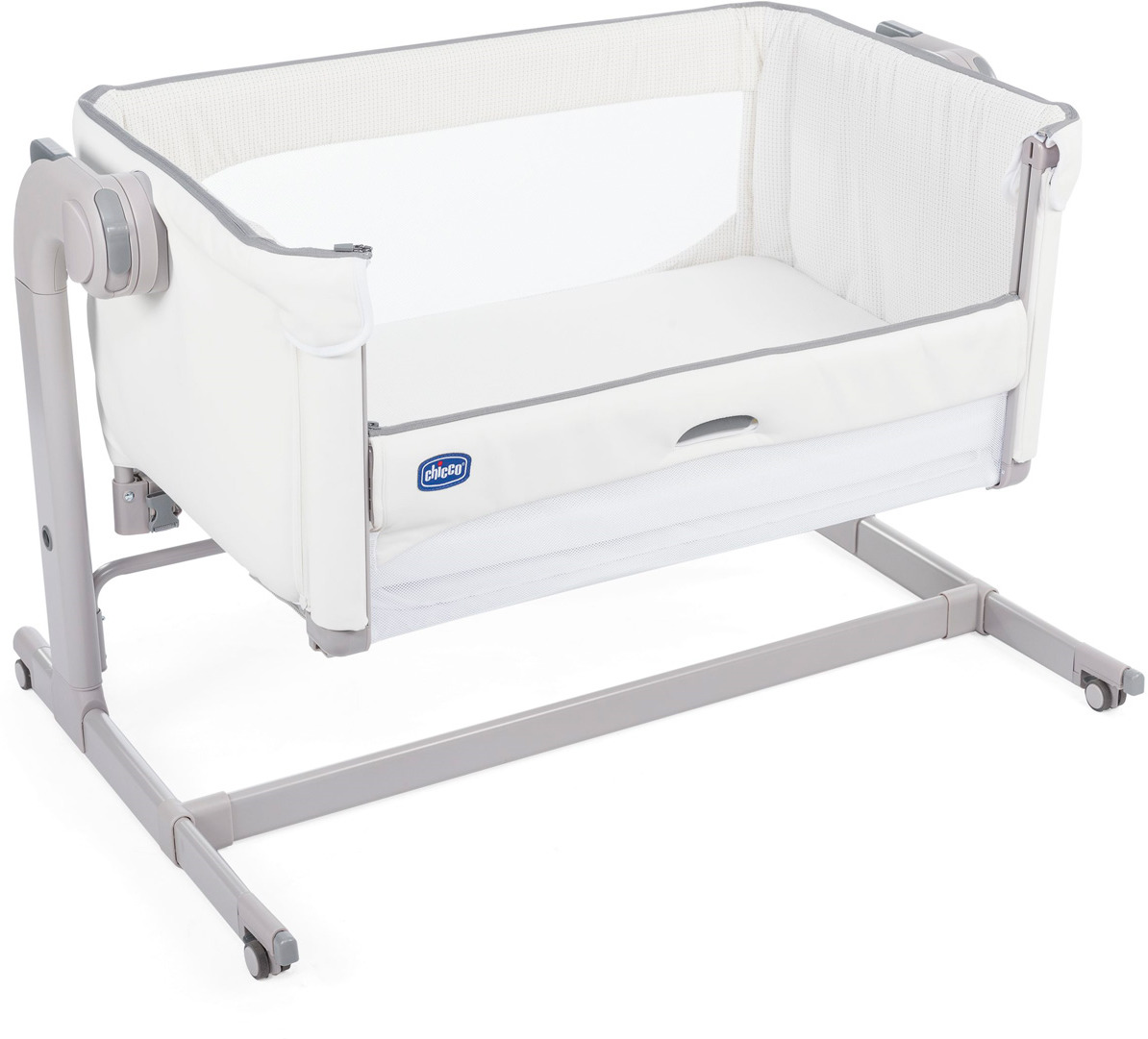 фото Детская кроватка Chicco Next 2 Me Magic White Snow